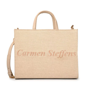 Bolsa Tote Avelã Bordada Carmen Steffens