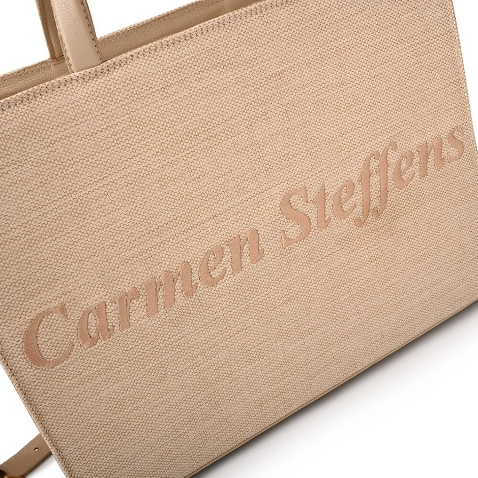 Bolsa Tote Avelã Bordada Carmen Steffens