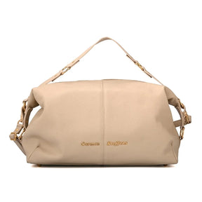 Bolsa de Ombro Slouch Off-white