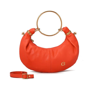 Bolsa Bracelete Laranja Coral