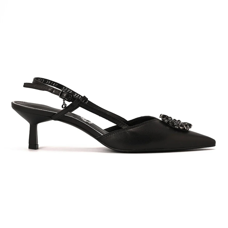 Scarpin Slingback Classic Black